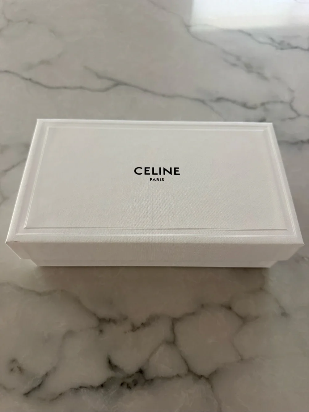 Celine Triomphe Oval Sunglasses Black. CL40194U, 01A, with Packaging